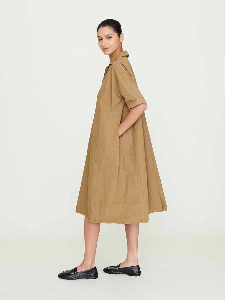 Album di Famiglia Vareuse Dress CC in Gold
