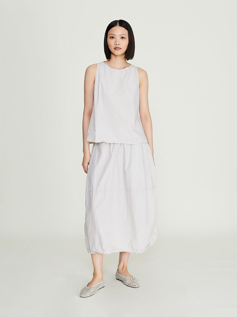 Album di Famiglia - Balloon Skirt TC in Pebble