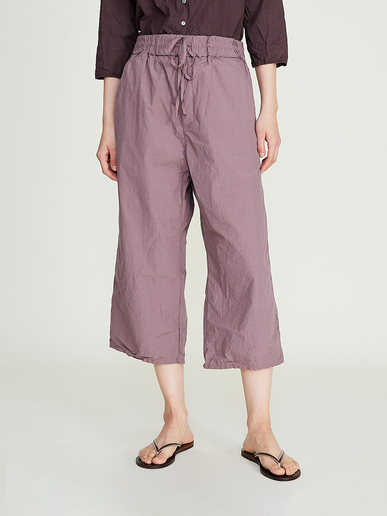 Album di Famiglia - Wide & Short Trousers TC in Mauve