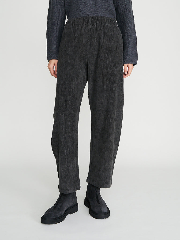 Apuntob - Cotton Trousers in Stone