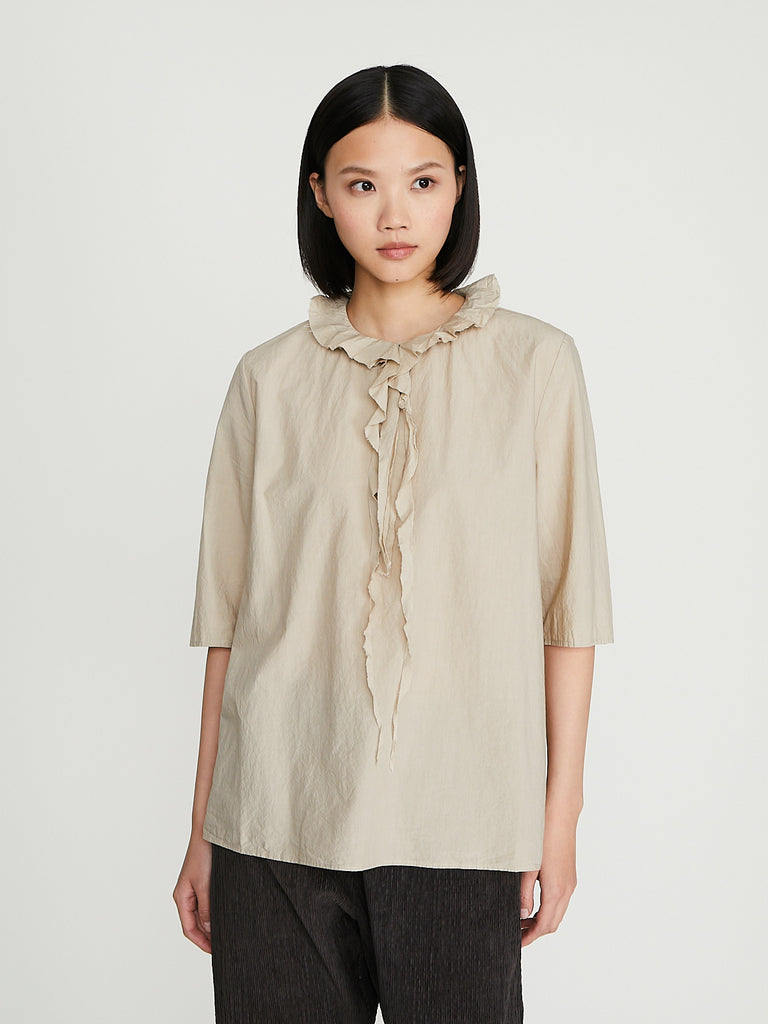 Apuntob - Plain Popeline Shirt in Rope