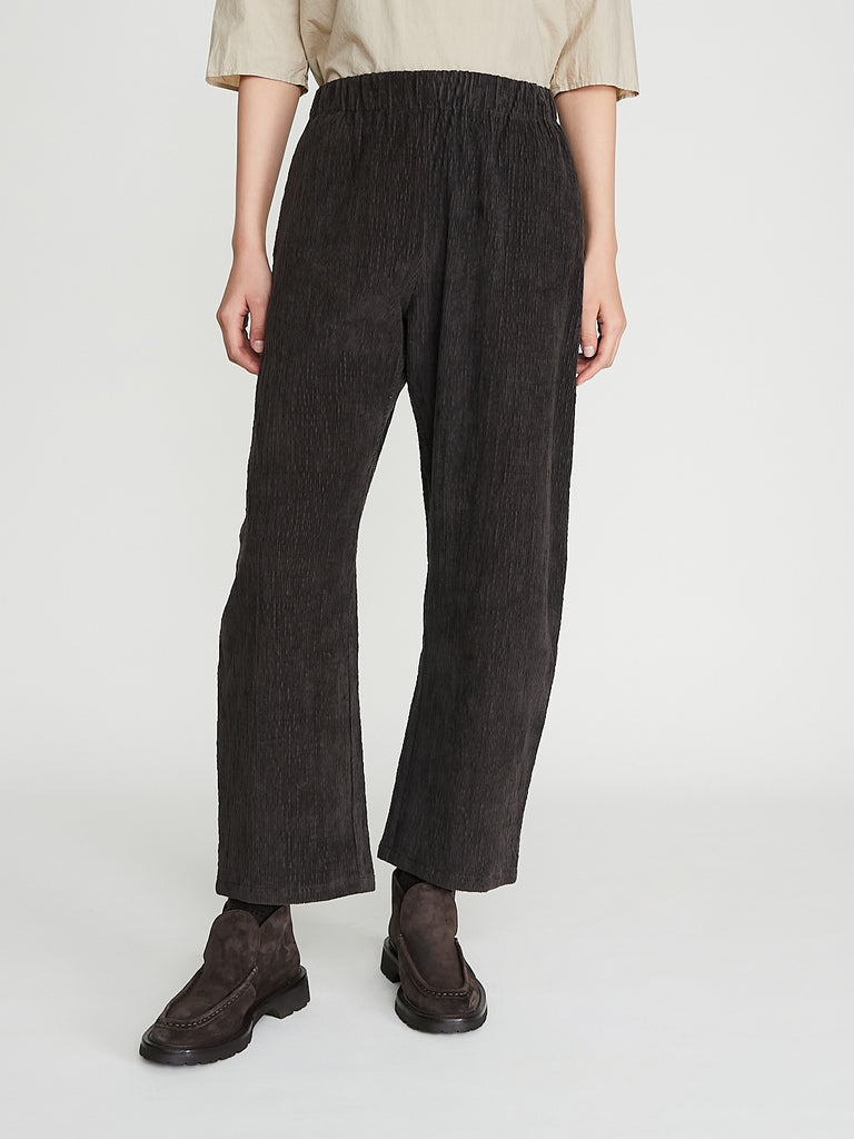 Apuntob - Cotton Trousers in Coffee