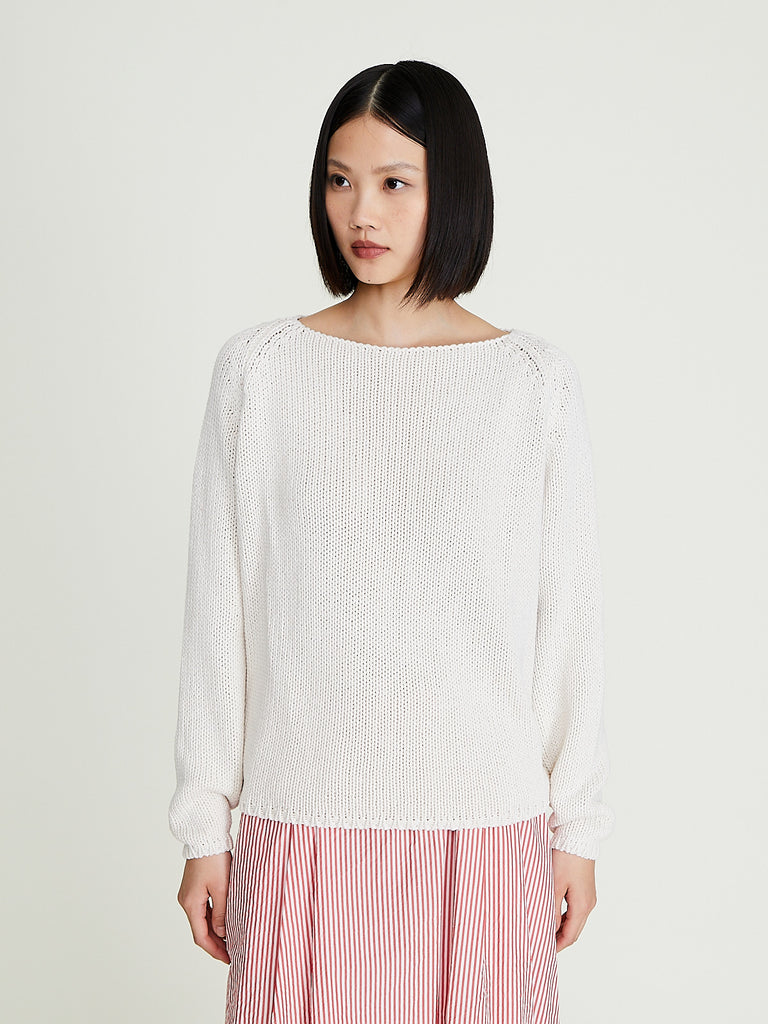 Apuntob - Knitwear Sweater in Meringue