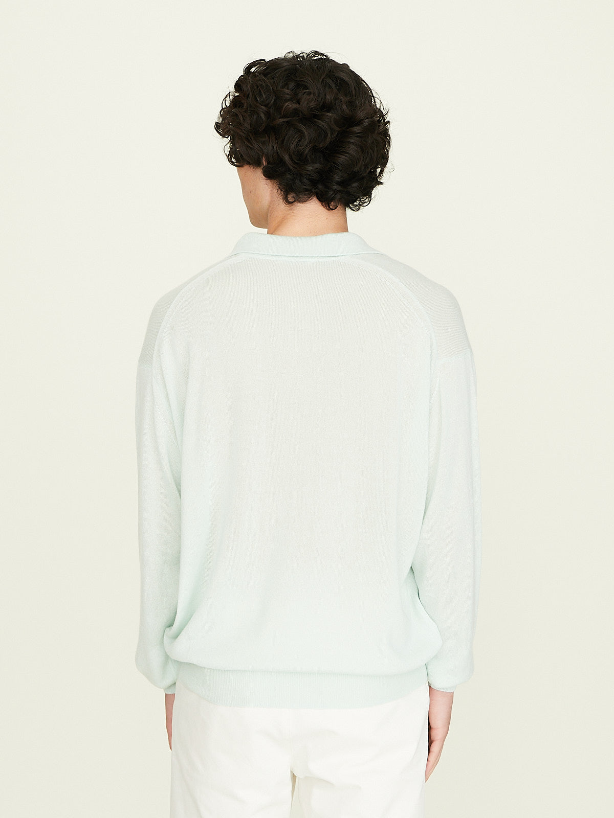トップス AURALEE SUPER FINE CASHMERE SILK KNIT 25 Auralee - Super Fine Cashmere Silk Knit Skipper Polo in