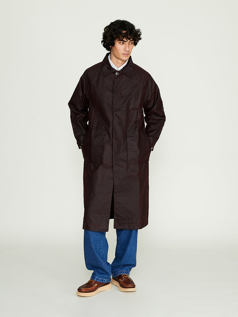 Artikel København - A3 CO OBD Oilskin Coat in Bordeaux