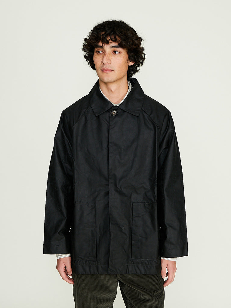 Artikel København - A3 JA OBA Oilskin Jacket in Black