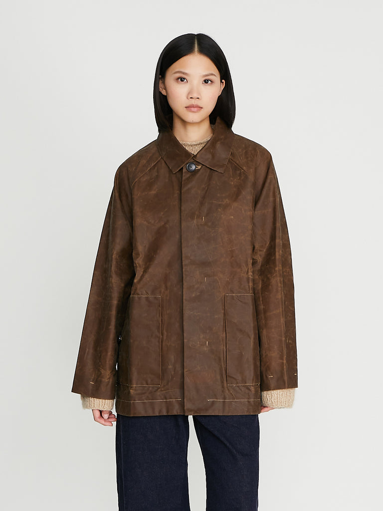 Artikel København - A3 JA OTA Oilskin Jacket in Tan