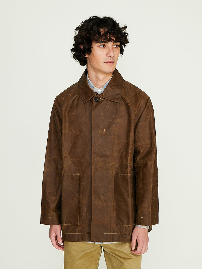 Artikel København - A3 JA OTA Oilskin Jacket in Tan