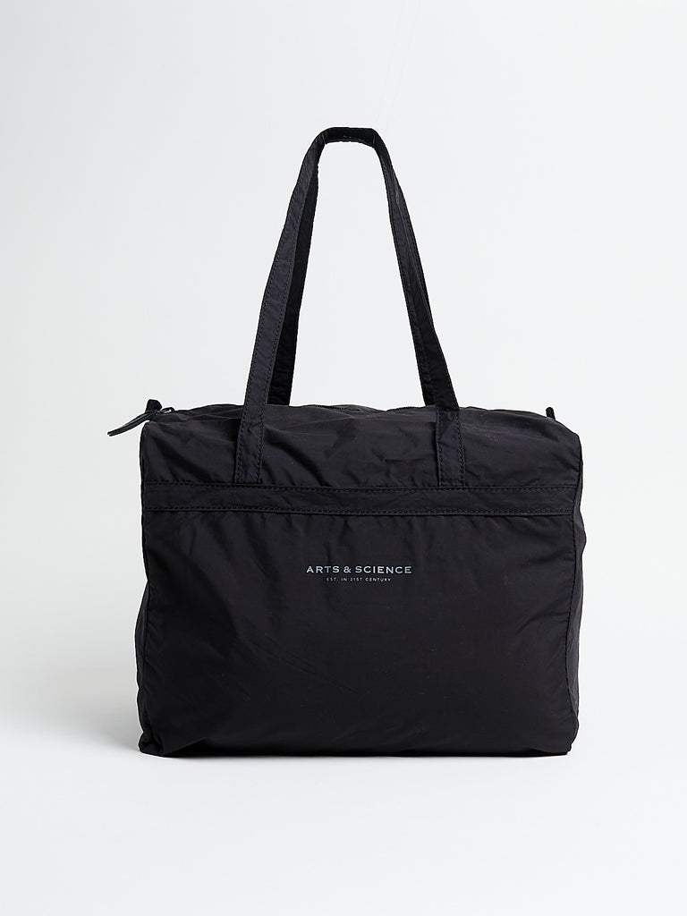 Arts & Science - Pocketable Boston Bag in Black