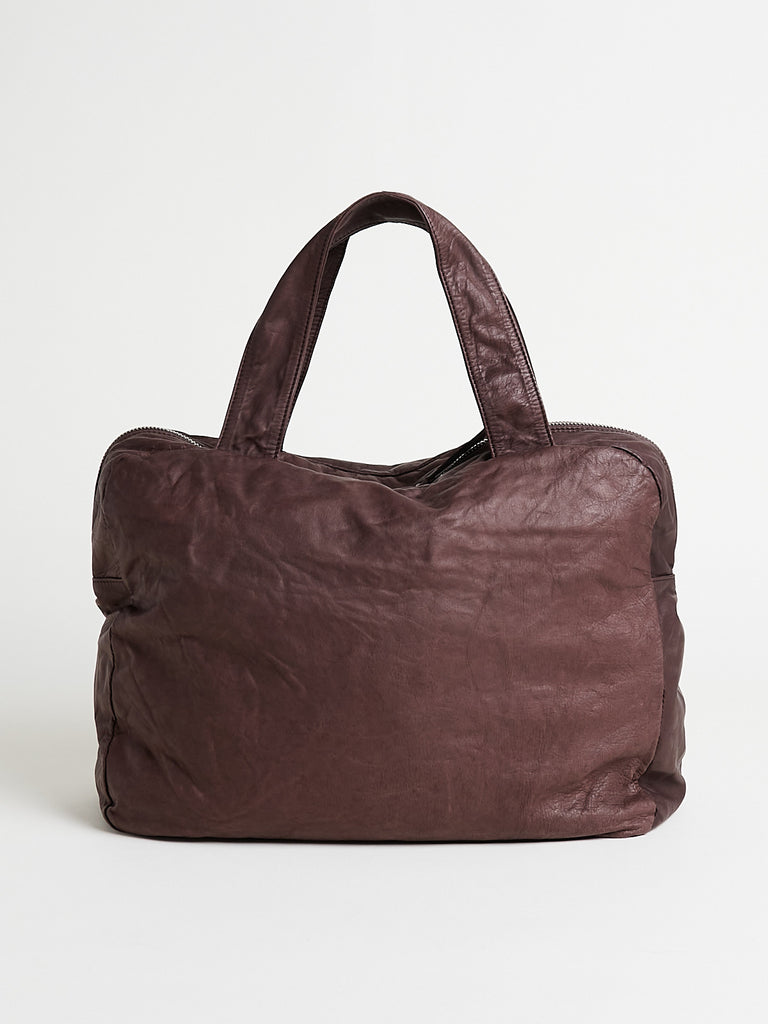 Arts & Science - Square Boston Bag M in Choco