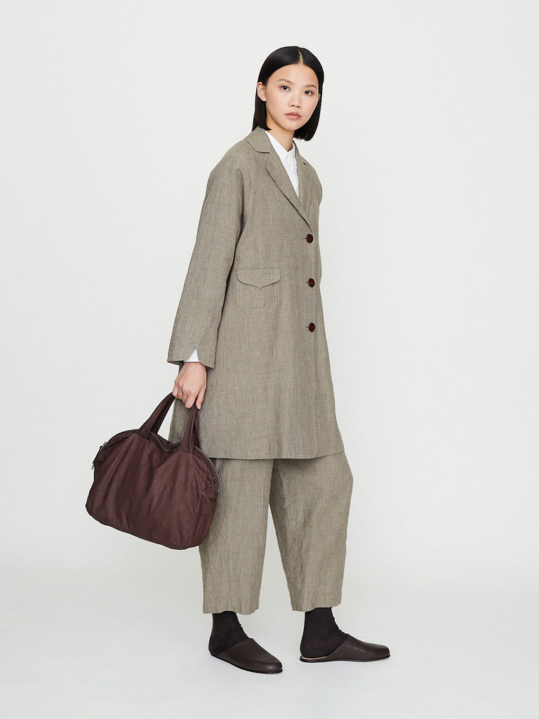 Arts & Science - Back Pocket Bulky Easy Pants in Mix Green