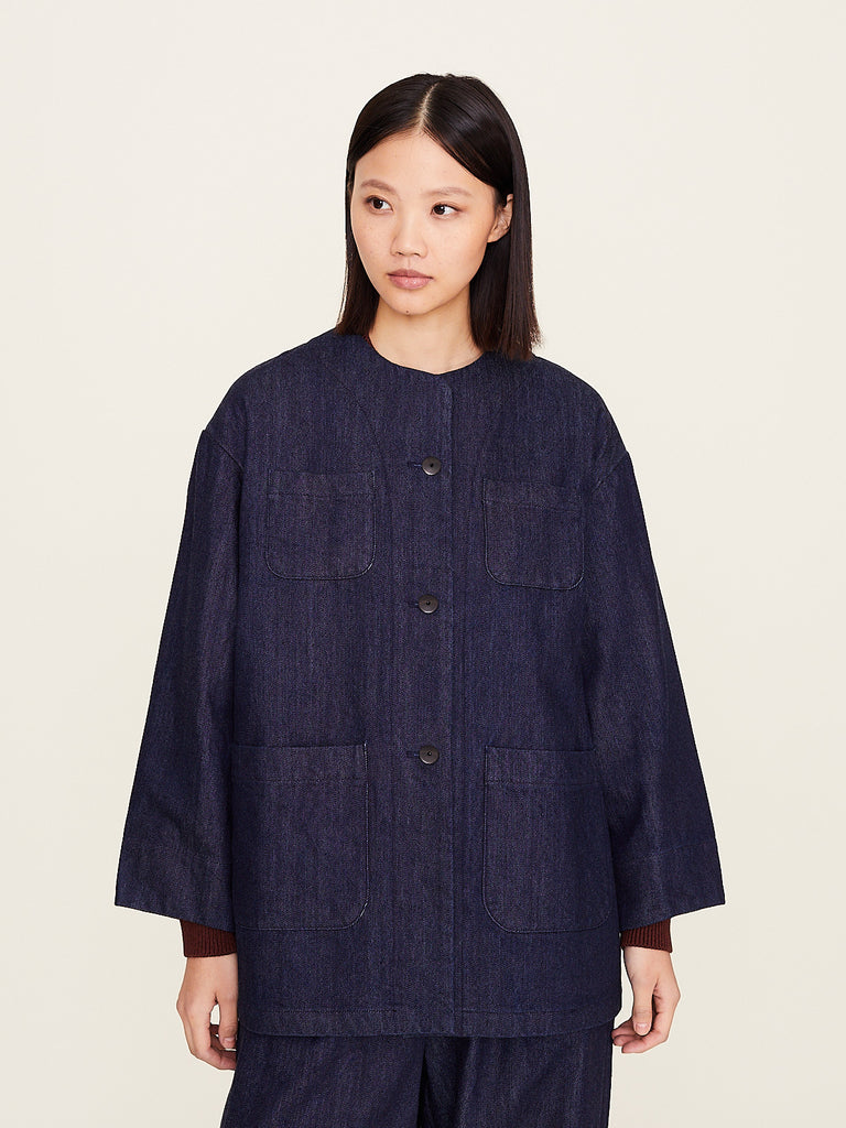 Arts & Science - 4 Pocket Jacket in Dark Navy