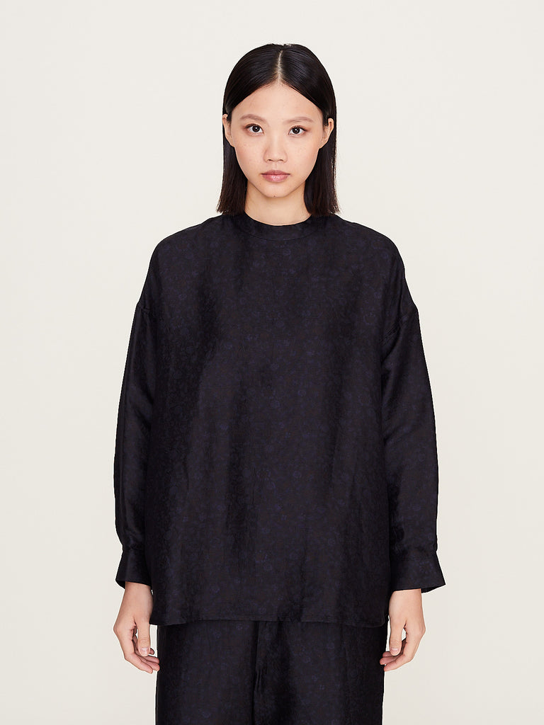 Arts & Science - Back Button Shirt in Espresso