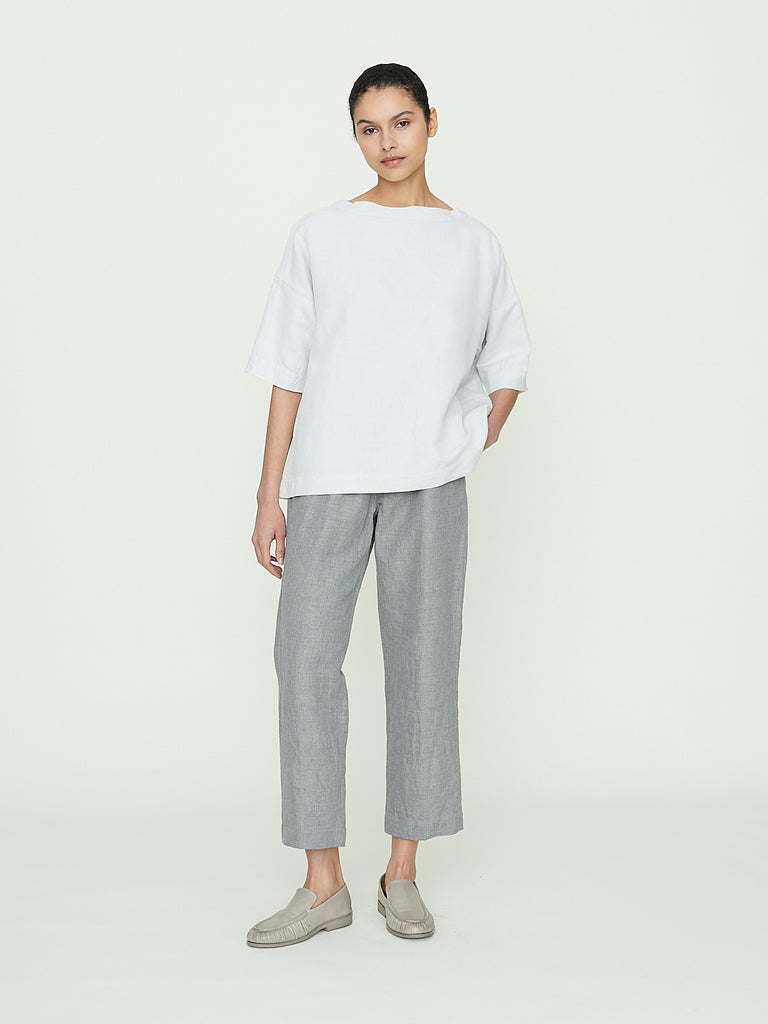 Arts & Science Straight Easy Pants in Mix Grey