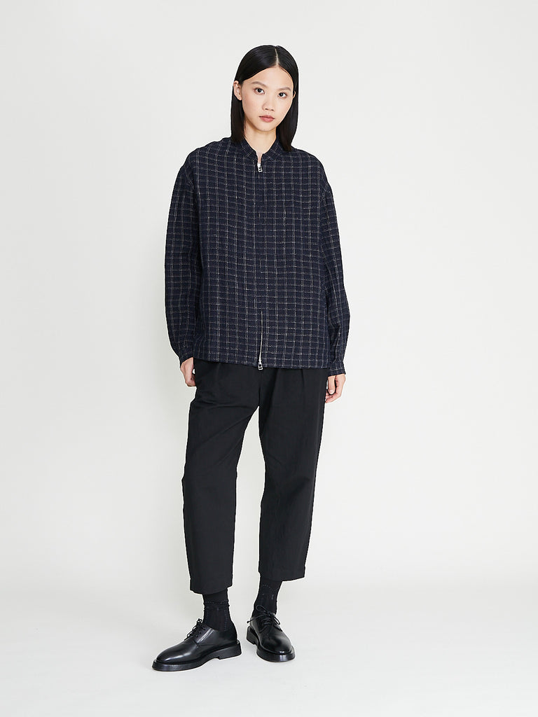 Arts & Science - Stand Collar Work Blouson 2 in Dark Navy