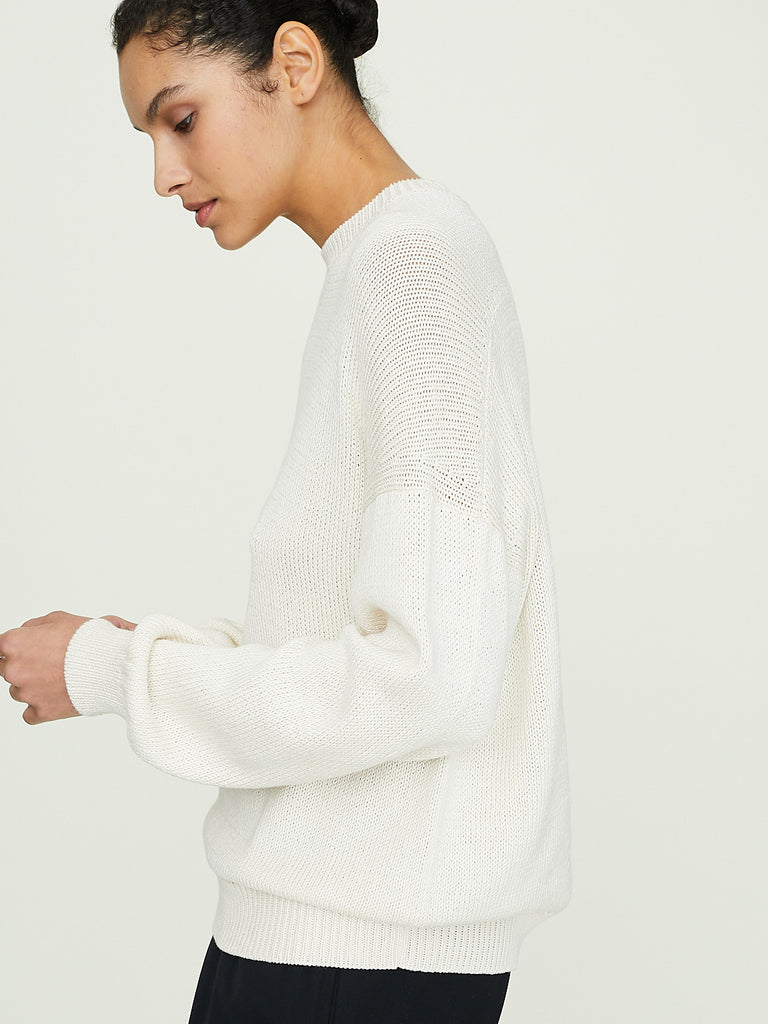 Arts & Science Back Line Sweater in Ivory