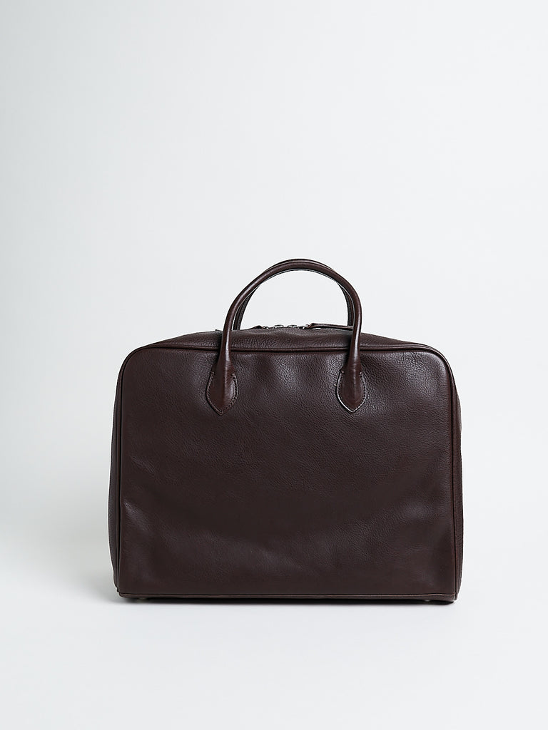 Arts & Science - Short Handle Bowling Bag M in Dark Brown