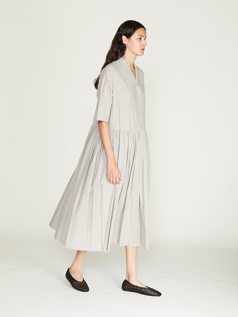 Arts & Science - Granny Top Gather Dress in Vintage Beige