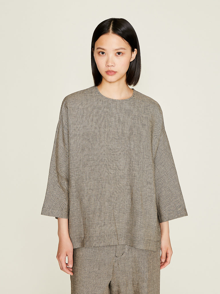 Arts & Science - New Balloon Blouse 3 in Dark Brown