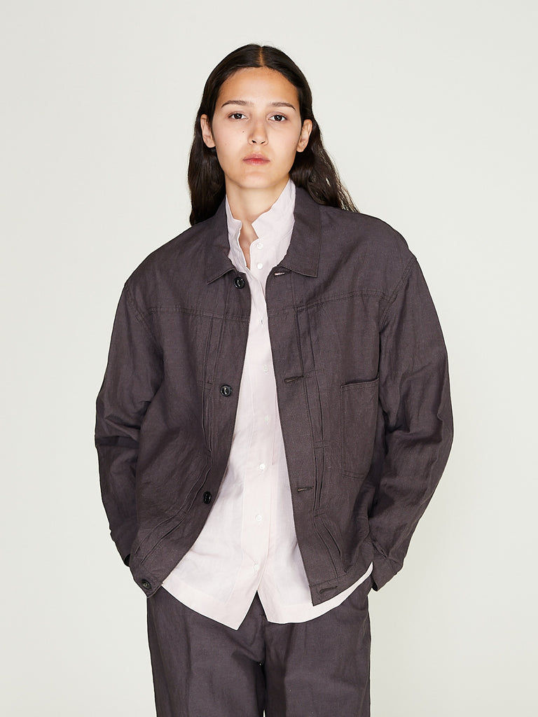 Arts & Science - Old Trucker Jacket in Muddy Brown