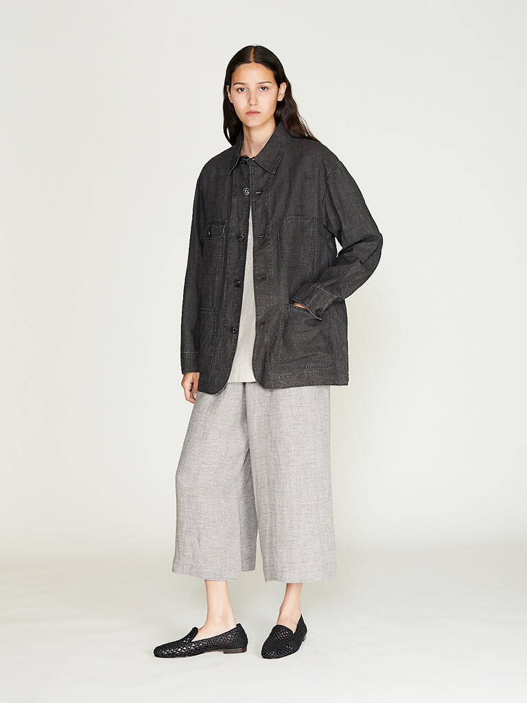 Arts & Science - Relax Coverall Jacket in Sumi P D