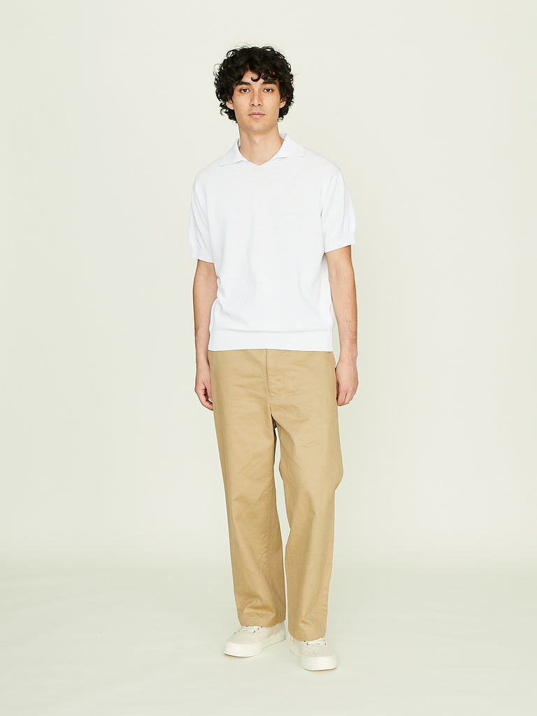Arts & Science - High Rise Cropped Pants in Natural