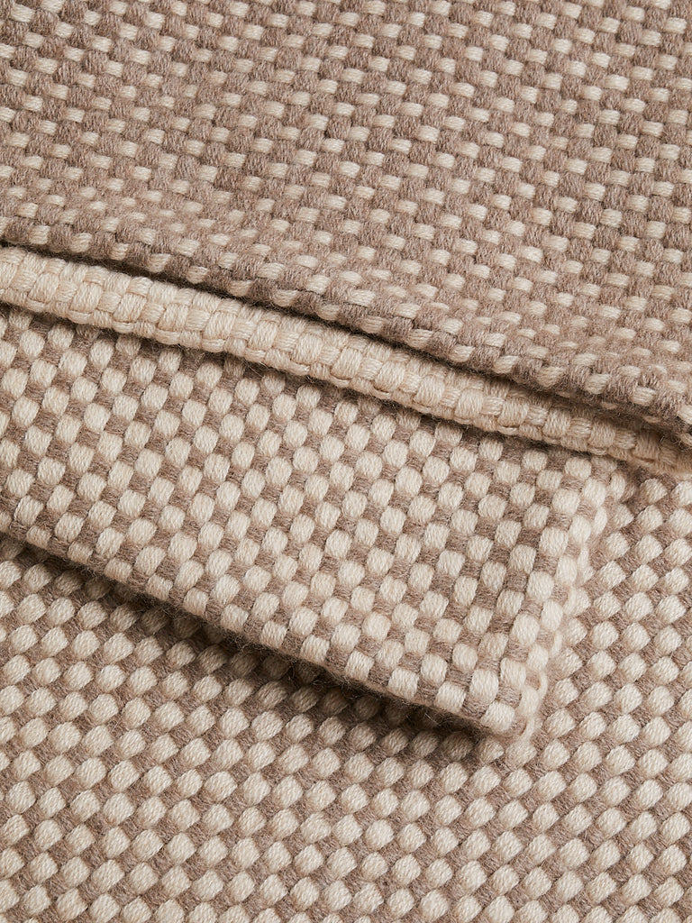 Amalthea Creations Panama Blanket in Dark, Taupe & Natural