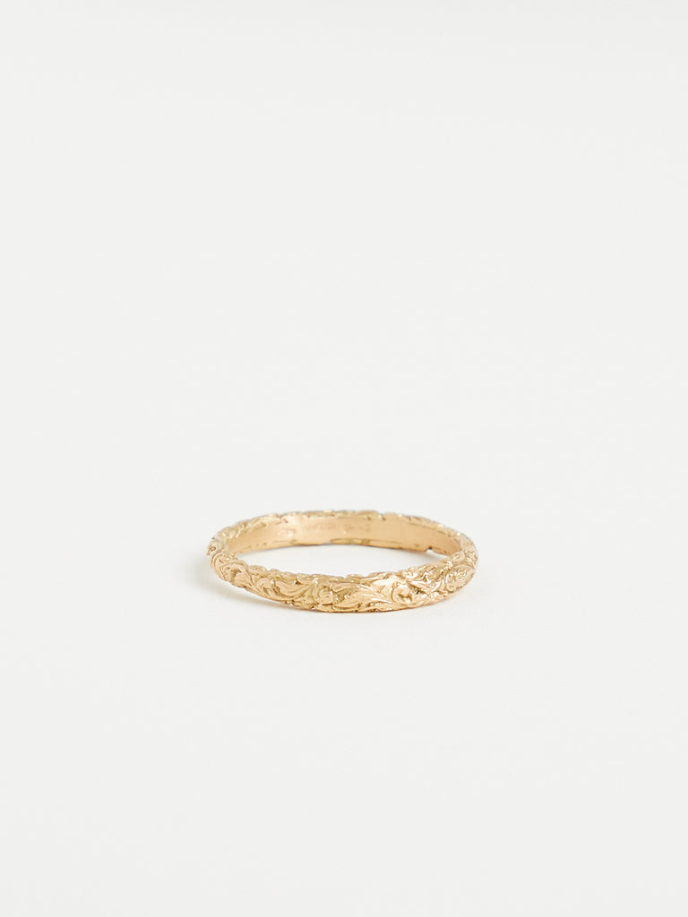 Anaconda Beersheba Barocco Ring in 18k Yellow Gold