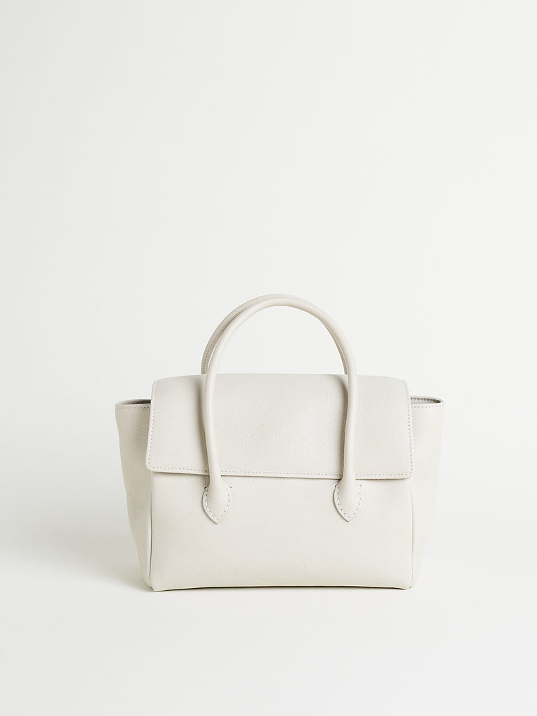 Arts & Science - Stitch Flap Bag Mini in Vintage White