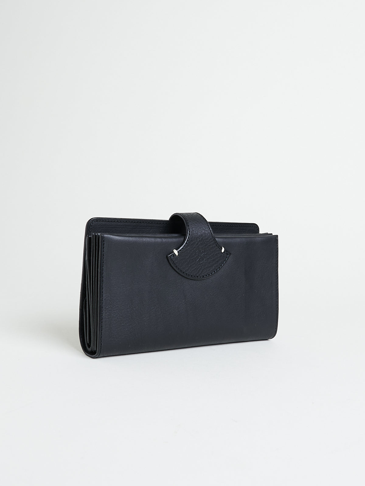 Jabara Long Wallet in Black