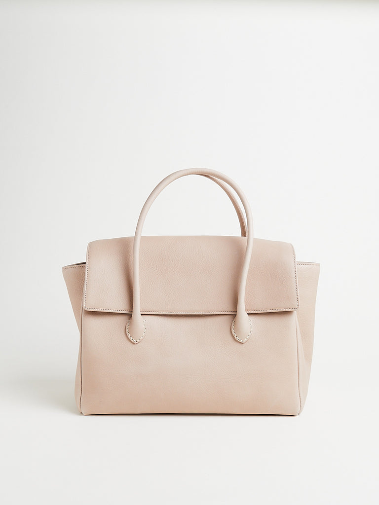 Arts & Science Stitch Flap Bag S in Beige