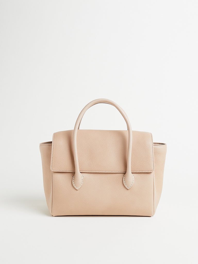 Arts & Science Stitch Flap Bag Mini in Beige