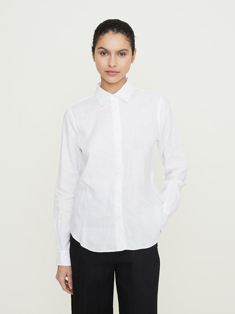Aspesi Linen Shirt in White