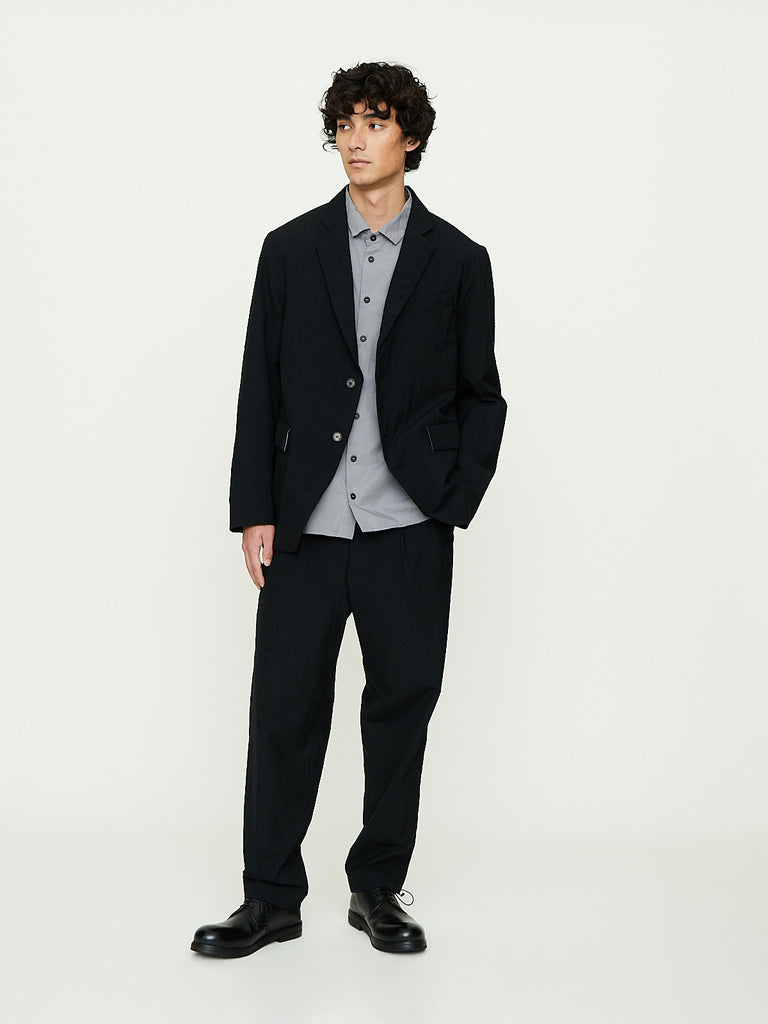 Bergfabel - Farmer Pants in Black Stripe