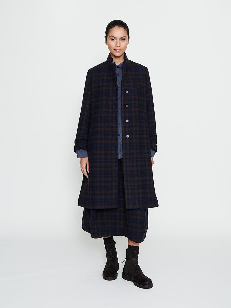 Bergfabel - Farmer Coat in Plaid