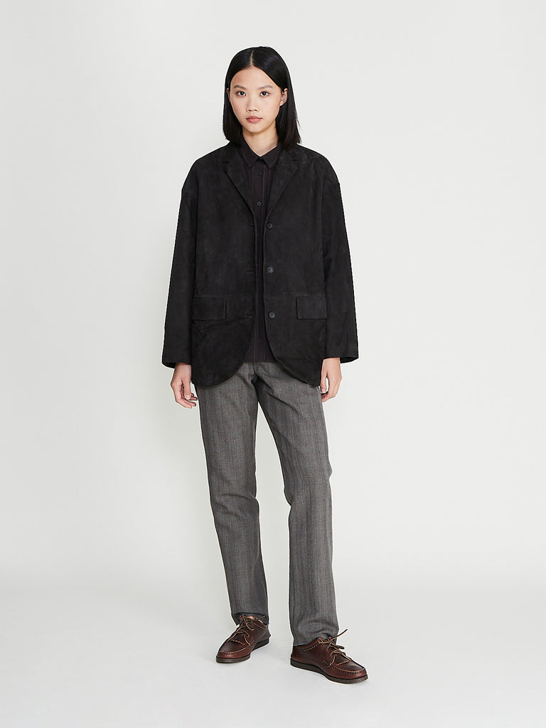 Bergfabel - Leather Bella Jacket in Deep Brown