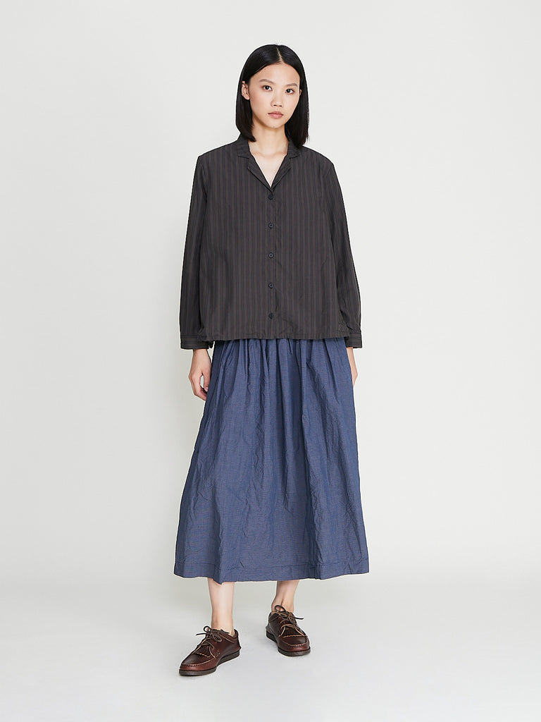 Bergfabel - Farmer Skirt in Micro Check