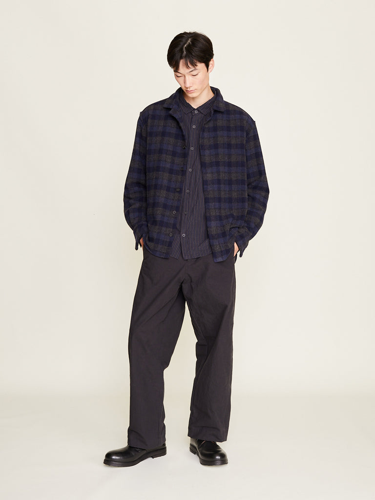Bergfabel - Farmer Shirt in Carbon Check