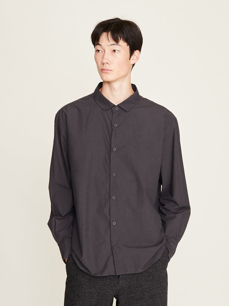 Bergfabel - Farmer Shirt in Asfalto