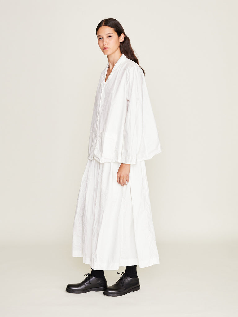 Bergfabel - Farmer Skirt in White