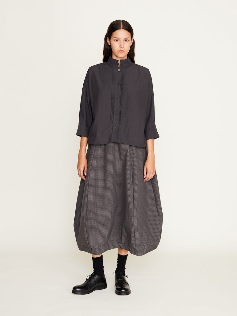 Bergfabel - Carla Skirt in Kaki Check