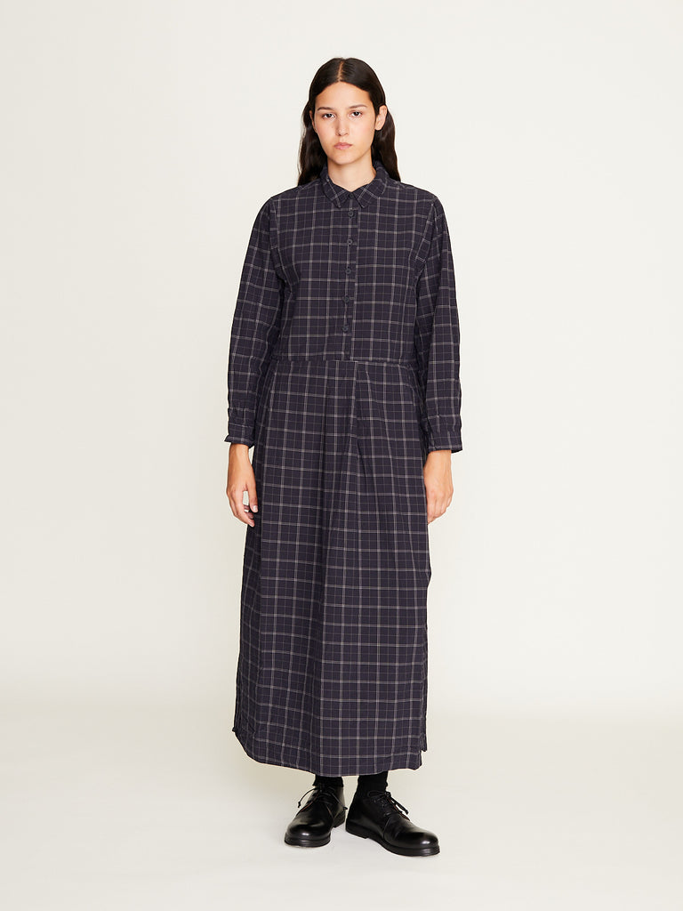 Bergfabel - Rose Dress in Window Check