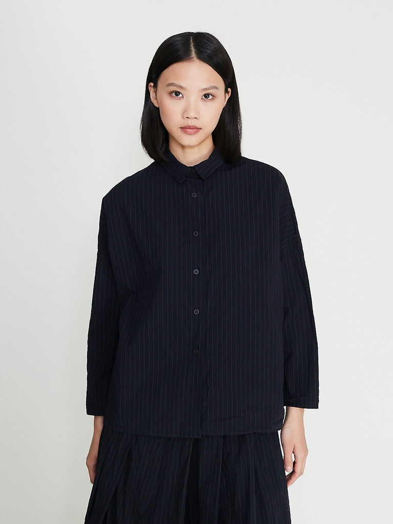 Bergfabel - Tina Shirt in Pinstripe