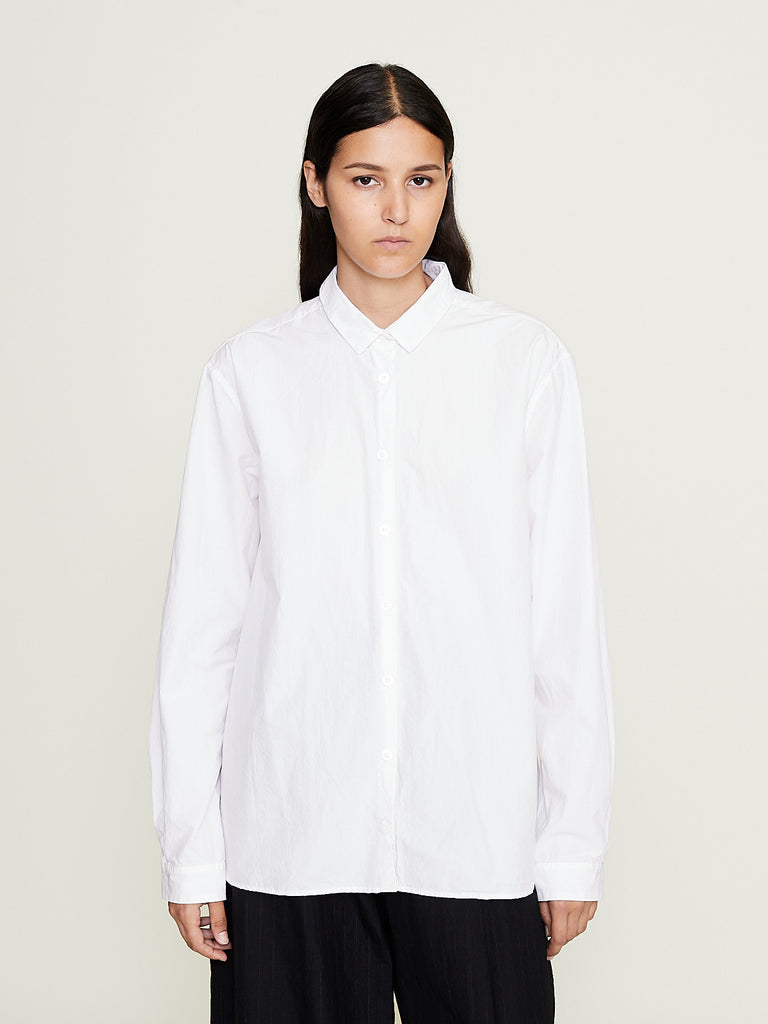 Bergfabel - Loose Tyrol Shirt in Pink Stripe