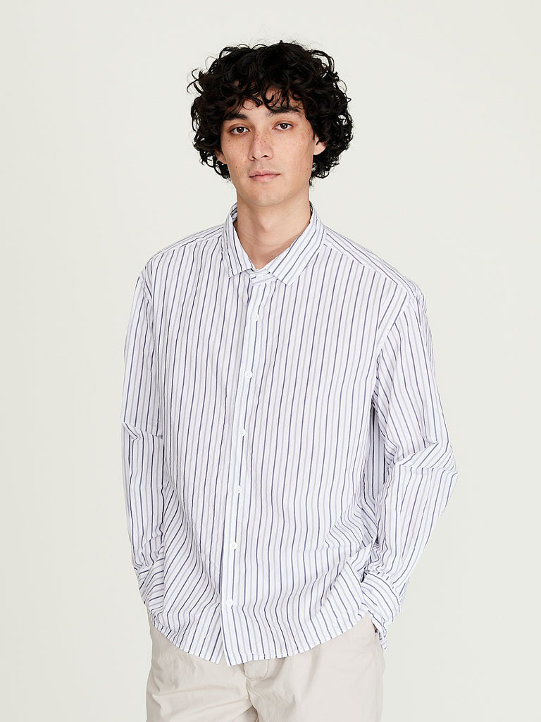 Bergfabel - Farmer Shirt in Multi Stripe