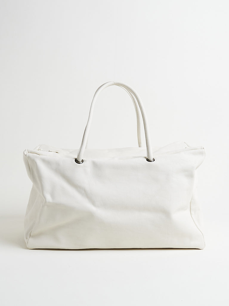 Bea Mombaers - Shoulder Bag Large Matte in Chalk