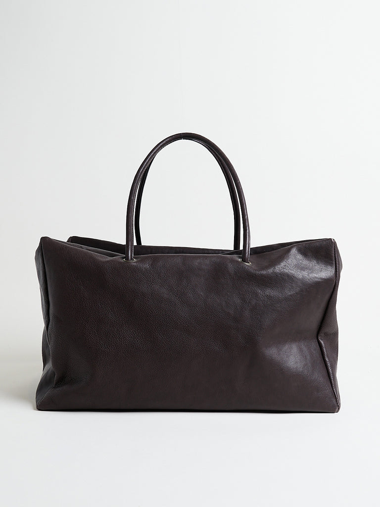Bea Mombaers - Shoulder Bag Large Matte in Dark Brown