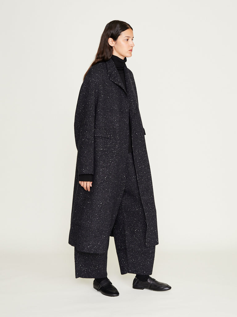 Boboutic - Mirari Coat in Navy Mix