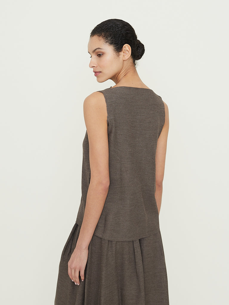 Boboutic RE_Fly Top in Dark Taupe