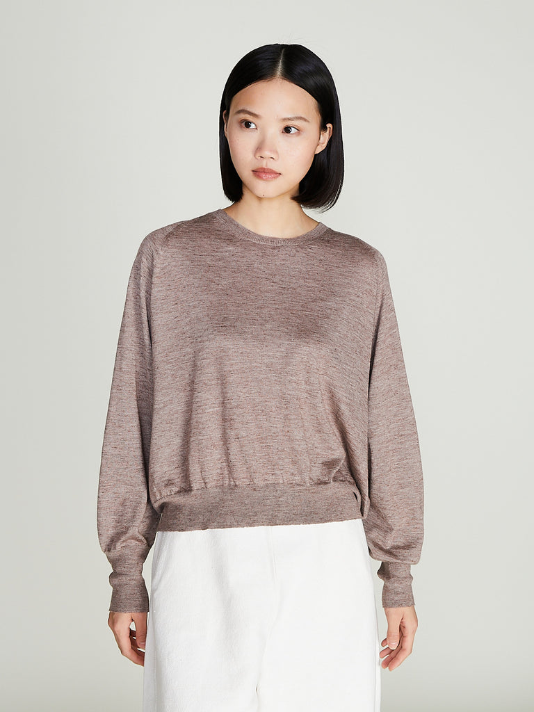 Boboutic - Raglan Sweater in Mauve Taupe